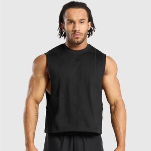 Men’s Gymshark Black Tank Top